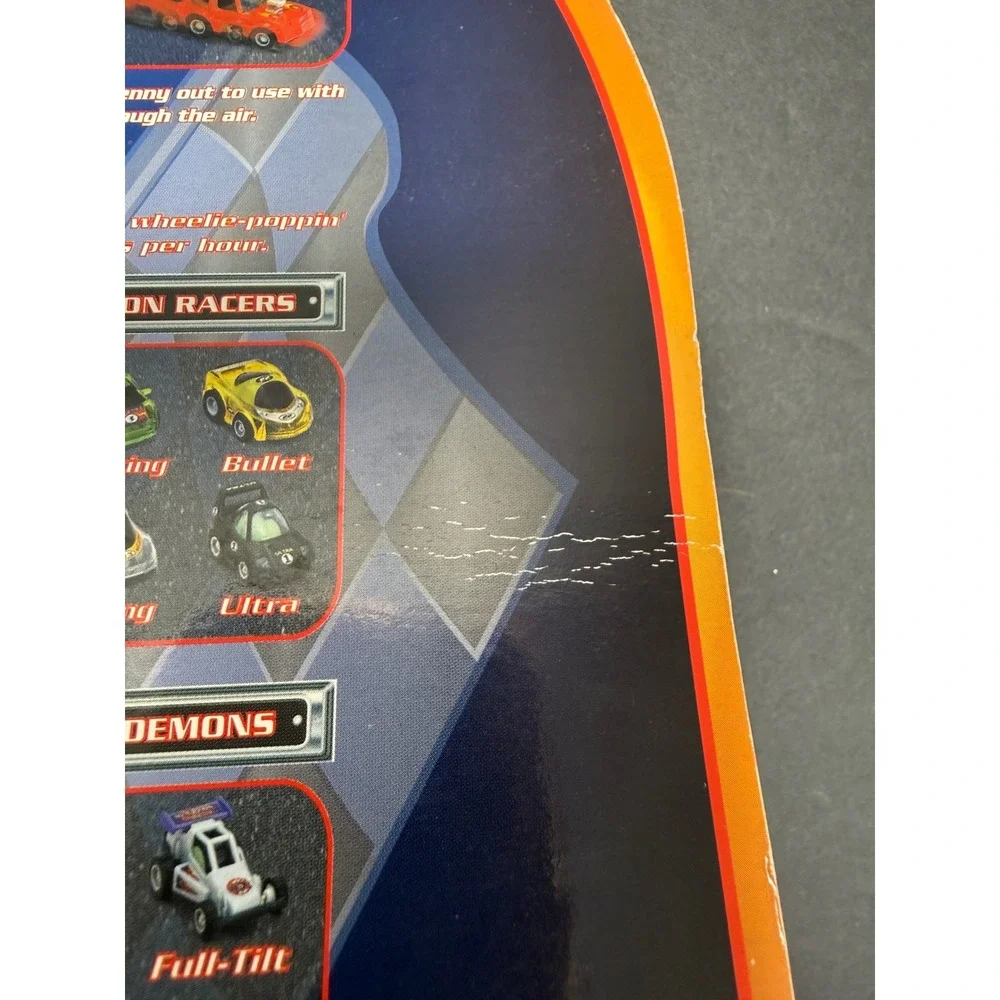 Penny Racers Vortexers‎ Toy Cars Kids Unisex OS Multicolor Pull-Back 4-Pack 2002